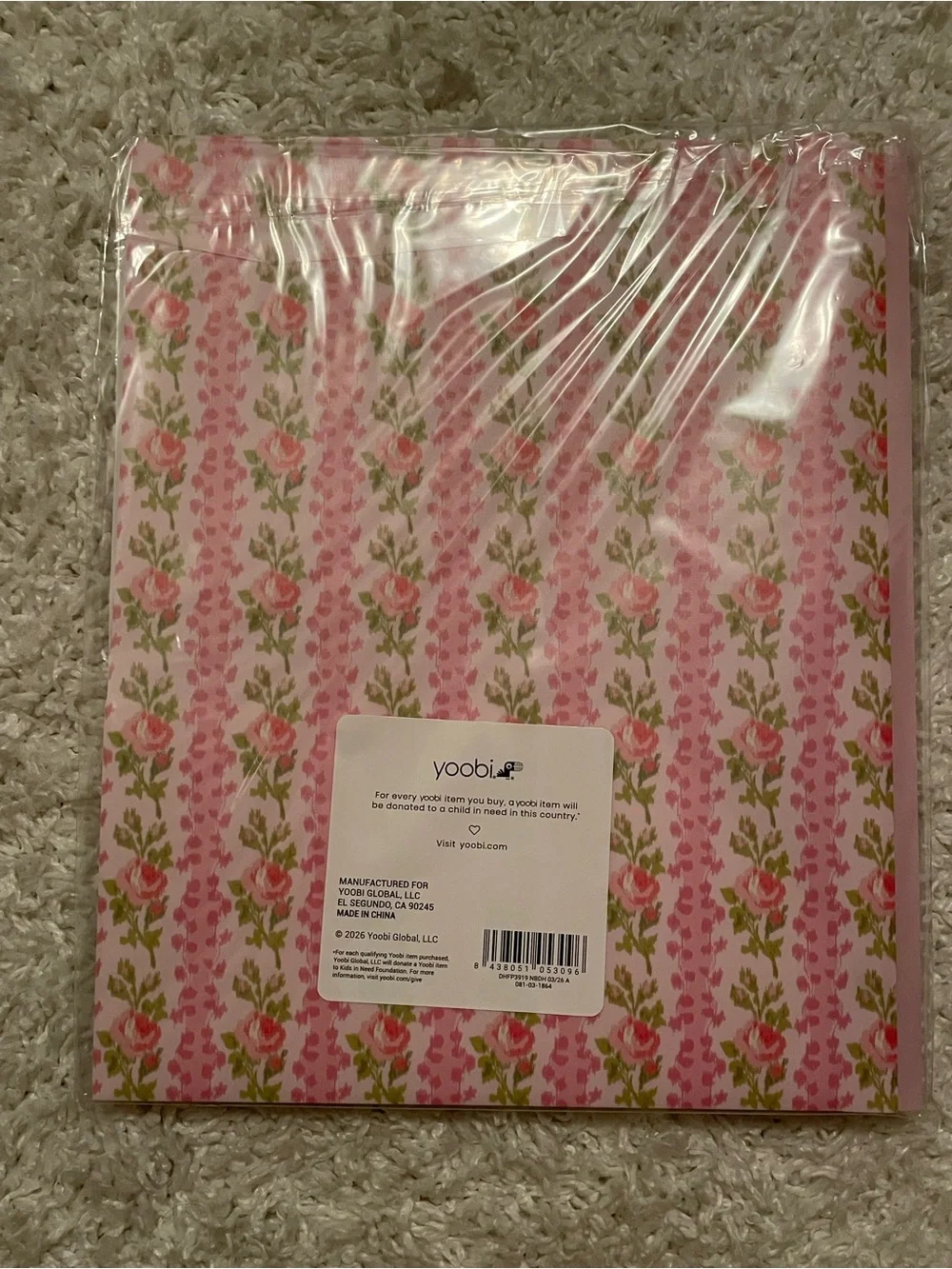LoveShackFancy x Target Yoobi Everblooming Rosette school supplies Bundle NWT